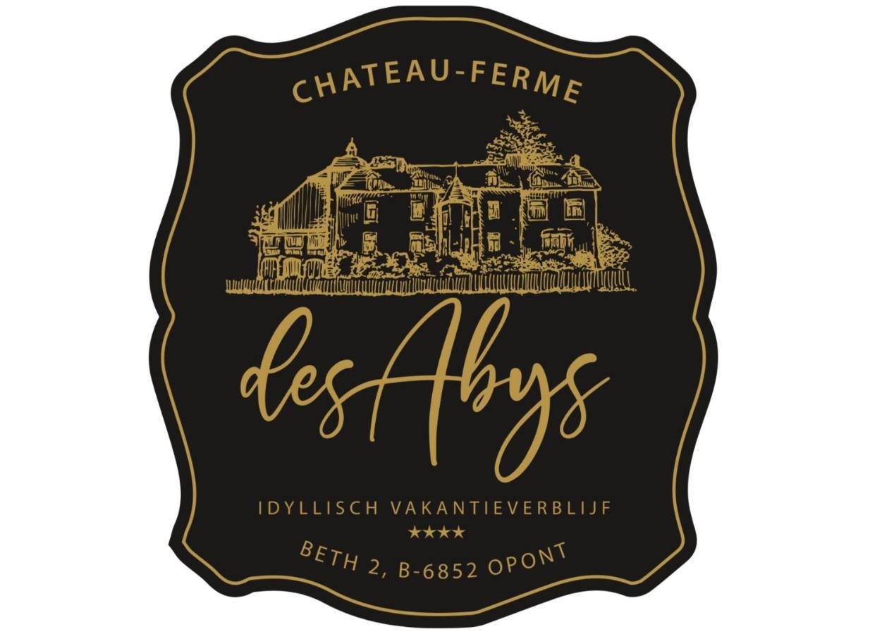 Chateau-Ferme Des Abys Paliseul Eksteriør bilde